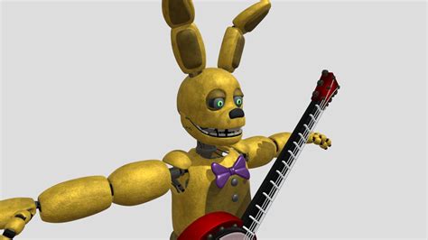 Springbonnie By Coolioart Download Free 3d Model By Springs Boi Uwu