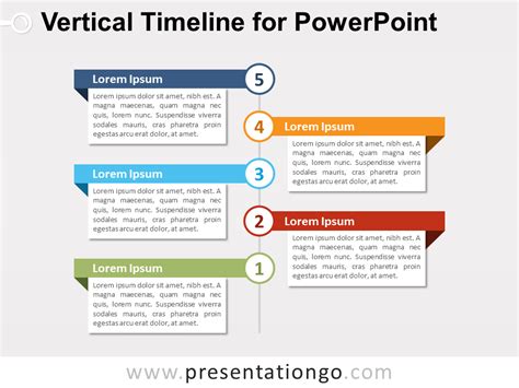 Vertical Timeline Diagram For Powerpoint Presentationgo F80