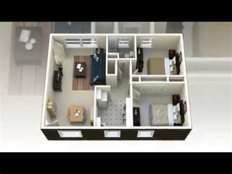 Or just to show off your decorating skills, making an export is fast and easy. 2 Bedroom House Plans 3D View Concepts - YouTube