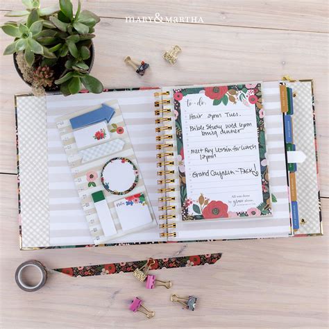 Pin By Michelle Nagel On 2019 Mary And Martha Spring Monthly Planner