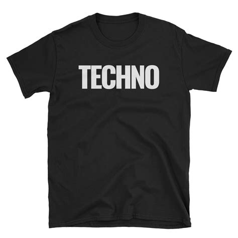 Techno T Shirt Labeled