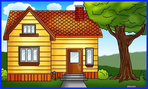 Simple House Drawing For Kids At Explore