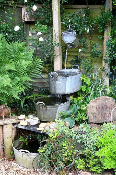 25 Low Cost Rustic Garden Features Ideas And Designs