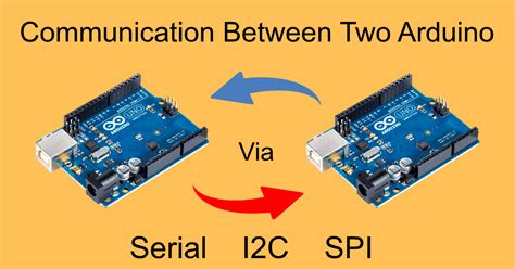 Arduino I2c Tutorial Communication Between Two Arduino Boards Images