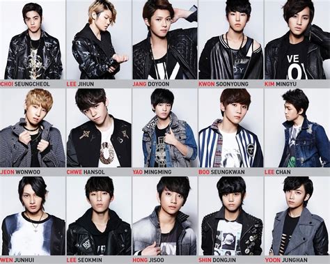 Profile Photos Of Seventeen Members Debut 2014 Seventeen Kpop Members