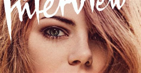 Emma Stone Stuns On Interview Magazine Cover Huffpost Canada