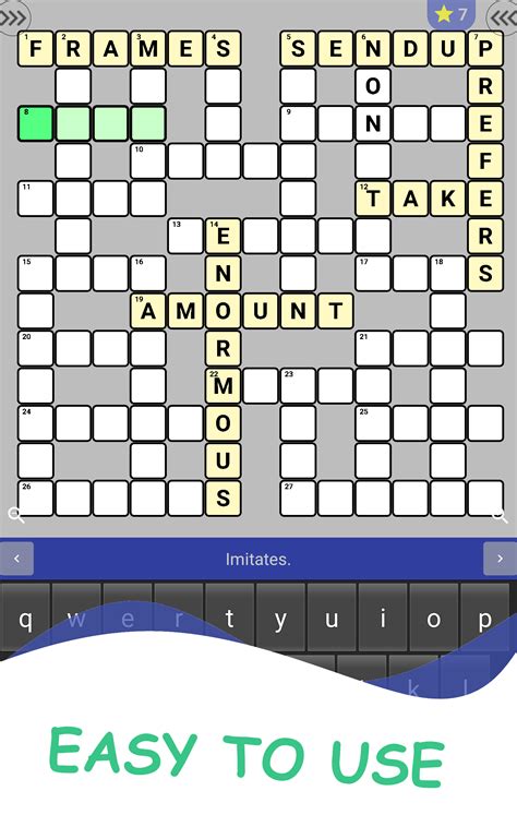 English Crossword Puzzleappstore For Android