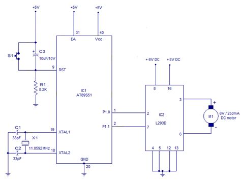Dc Motor Interfacing With 8051 Microcontroller Blogging And Tech Tipps