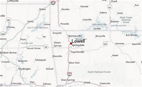 Lowell Arkansas Location Guide