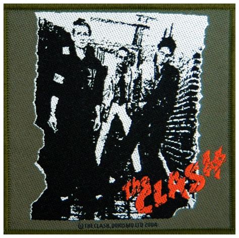 The Clash First Album Patch Rockawaybeach