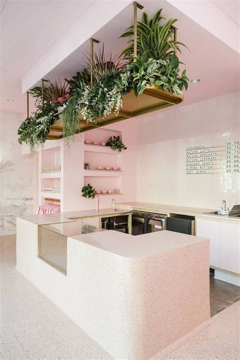 Inside A Millennial Pink Matcha Café In San Diego Mydomaine Salon