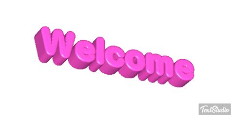 Welcome Word Animated  Logo Designs