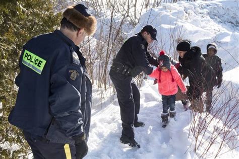 Wants to completely open up, what are we going to do? With open arms, Mounties help refugees who walked across ...