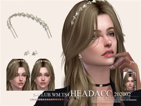 Headacc 202002 By S Club Wm At Tsr Sims 4 Updates