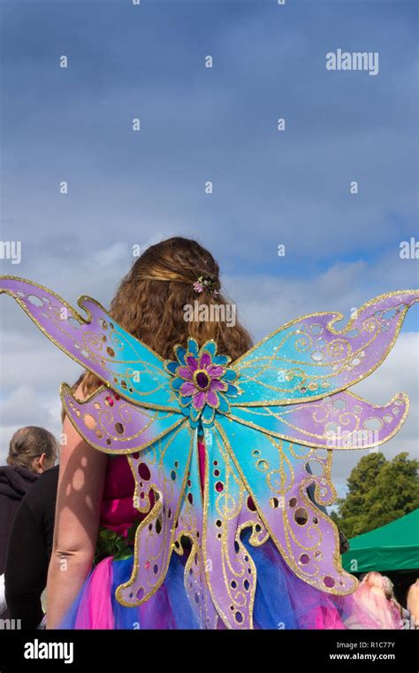 New Forest Fairy Festival Burley Hampshire Uk Stock Photo Alamy