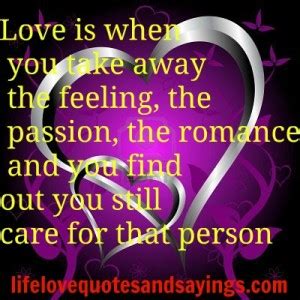 Id loved for five long years, where pain had mingled with kisses and. Purple Love You Quotes. QuotesGram