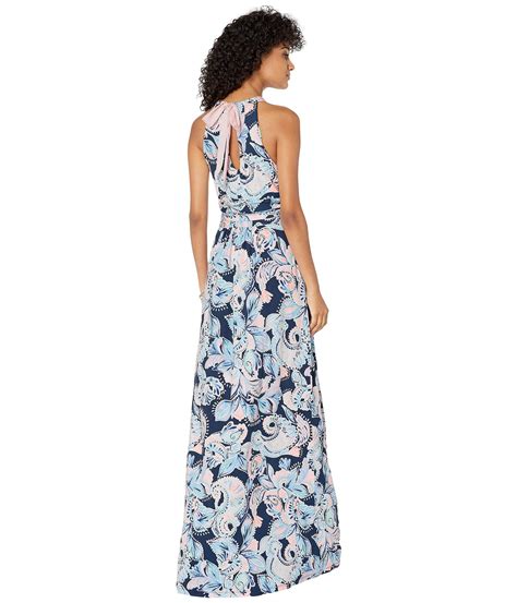 Lilly Pulitzer Synthetic Martina Maxi Dress In Blue Lyst