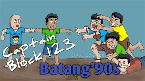 Laro Ng Batang90s Captain Block 123 Pinoy Animation Youtube