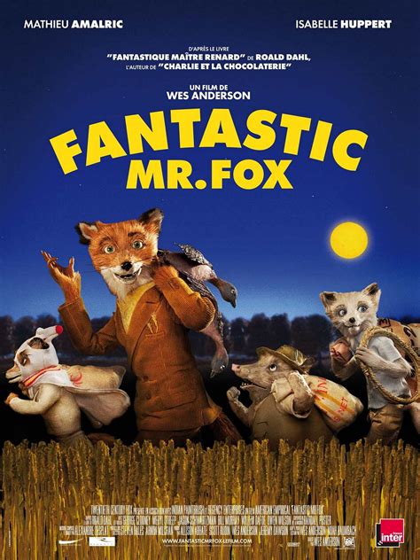 French Fantastic Mr. Fox Poster - The Rushmore Academy