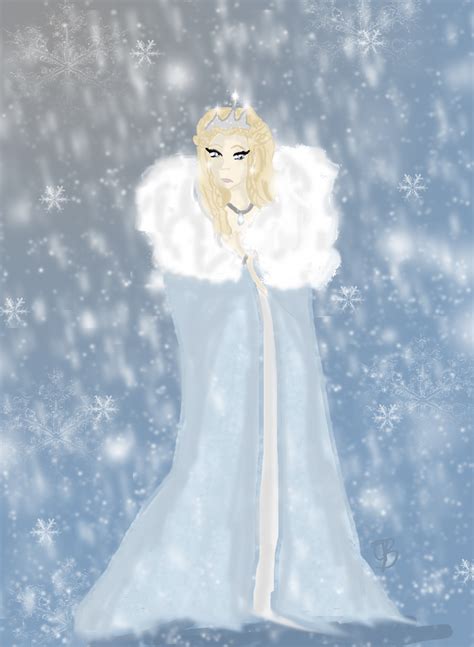 The Winter Queen Coloured By Teagan Aliss On Deviantart