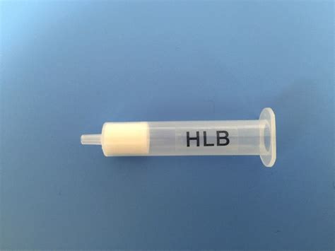 Hlb 500mg 12ml Spe Column Solid Phase Extraction Cartridges In Teaching
