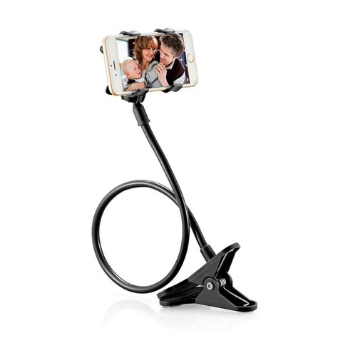 Buy Long Arm Cell Phone Holder 360 Rotating Flexible