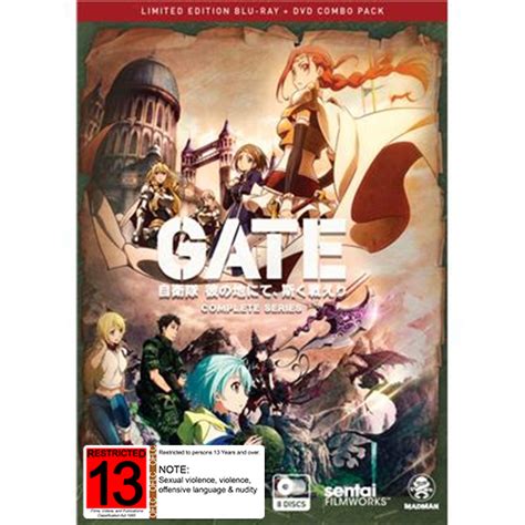 Gate Complete Series Limited Edition DVD Blu Ray DVD Blu Ray