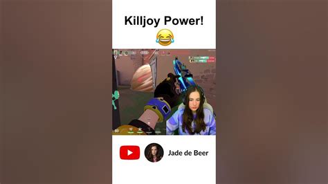 Killjoy Power Valorant Road To Gamer Girl Youtube