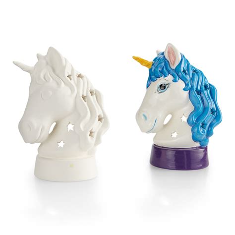 Unicorn Lantern By Gare Leaders In Ceramic Bisque And The Paint Your