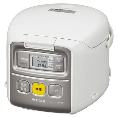 Tiger Rice Cooker Microcomputer 3 Go White Freshly Cooked Mini Rice
