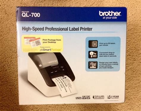 New Brother Ql 700 High Speed Professional Label Printer