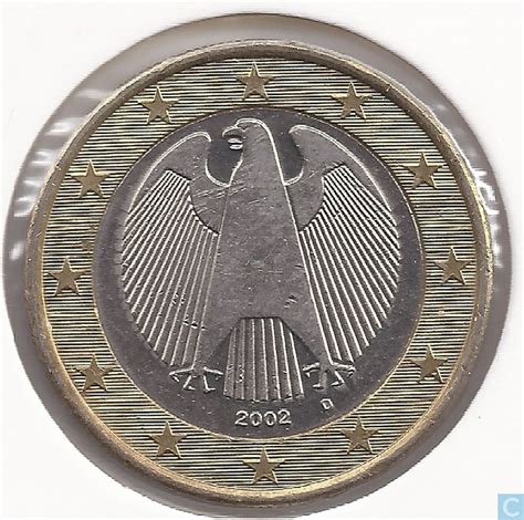 Valeur Piece 1 Euro Allemagne 2002 - Communauté MCMS