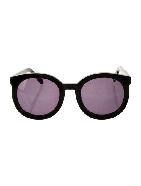 Karen Walker Northern Lights Cat Eye Sunglasses Black Sunglasses