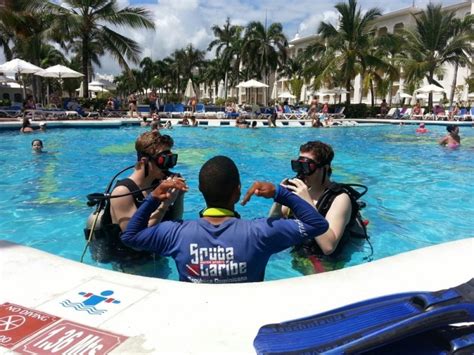 Padi Discover Scuba Diving In Punta Cana Punta Cana Project Expedition