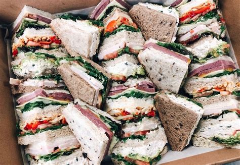 Assorted Gourmet Sandwiches Chefscene Catering