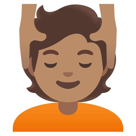 💆🏽 Person Getting Massage Medium Skin Tone Emoji