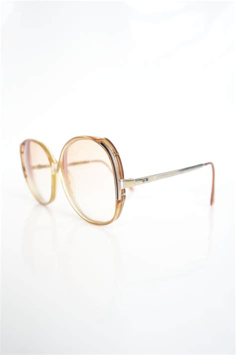 1980s Oversized Diane Von Furstenberg Eyeglasses Womens 80s Etsy