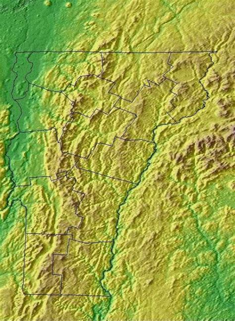 Vermont Geography Regions And Landforms