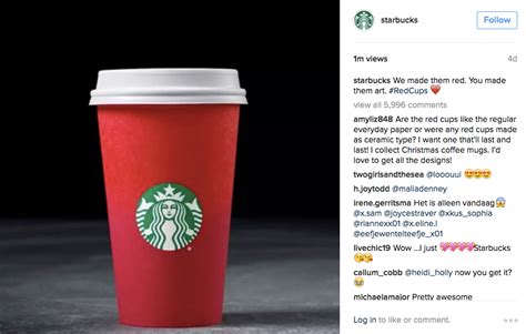Starbucks Red Cup Ad — Brown Paper Bunny Studio