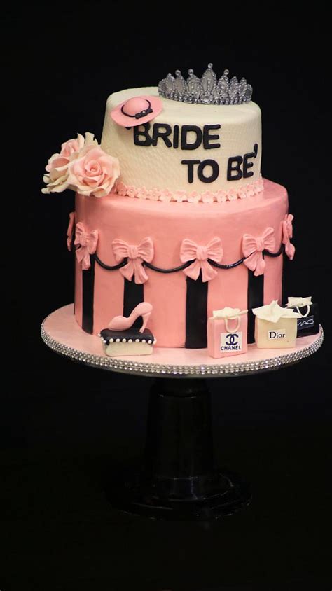 Bride To Be Cake Decorated Cake By Caked India Cakesdecor