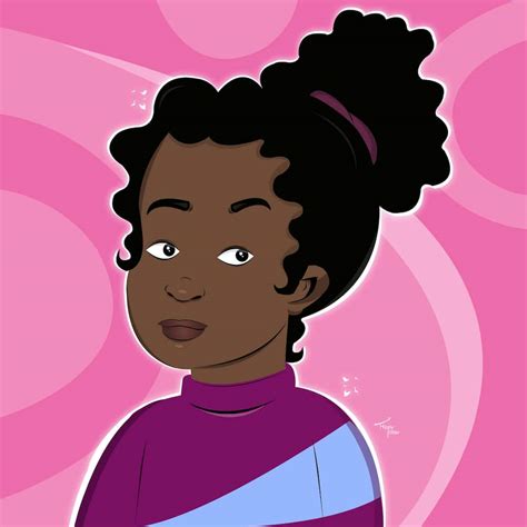 Black Female Cartoon Characters With Glasses Black Female Cartoon