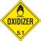 Oxidizer Hazardous Material Placards Seton