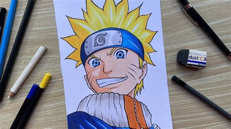 Como Desenhar O Naruto How To Draw Naruto Youtube