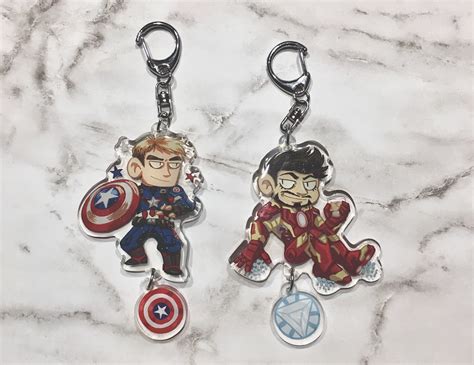 Marvel Charms Etsy