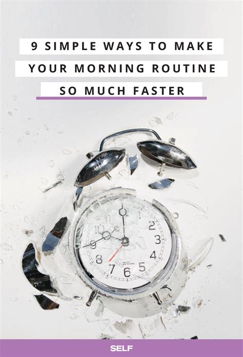 9 Simple Ways To Make Your Morning Routine So Much Faster Morning