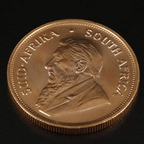 1975 South Africa Krugerrand 1oz Gold Bullion Coin Ebth