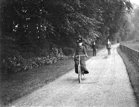 Frances Willard On Her Bicycle Gladys Vintage News Daily