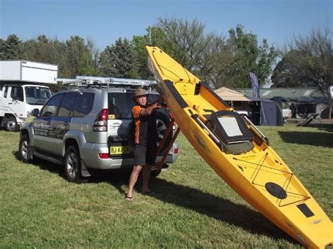 Loading A Hobie Pro Angler Using The Strongarm Kayak Loader Kayaking