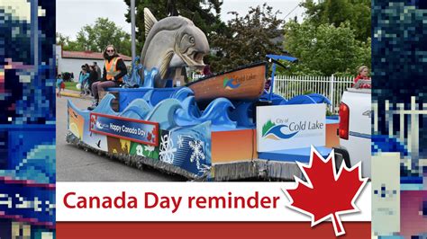 City Of Cold Lake Reminds Residents Of The Cancellation Of Canada Day