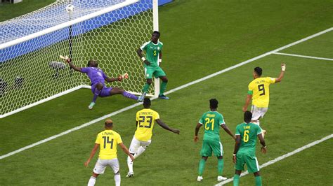2018 world cup colombia beat senegal to knock out west africans